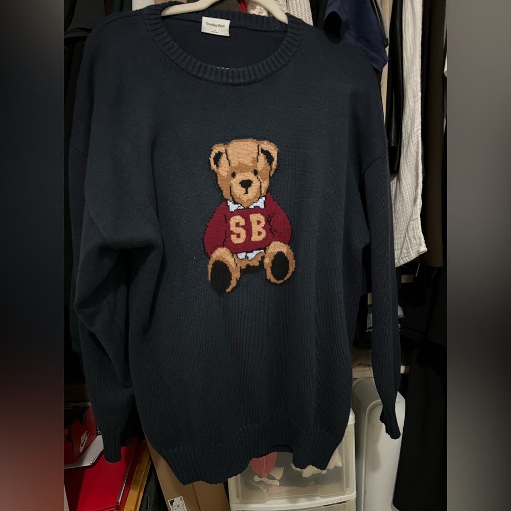 Aritzia Teddy bear sweater